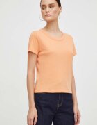 American Vintage Памучна тениска T-SHIRT MC COL ROND