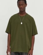 American Vintage Памучна тениска T-SHIRT ML COL ROND
