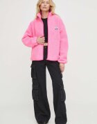 American Vintage Поларен суичър VESTE ML в розово с апликация HOK16CE24