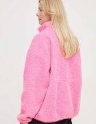 American Vintage Поларен суичър VESTE ML в розово с апликация HOK16CE24