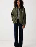 American Vintage тениска дамска от памук зелена YKO02C