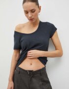 American Vintage Тениска T-SHIRT MC COL U