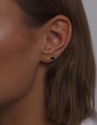 ania kruk kolczyk ze srebra pokrytego złotem Piercing Rock It