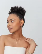 ania kruk Позлатени сребърни обици GLAMOUR SMVKC2082Z