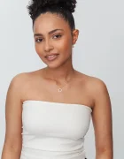 ania kruk Позлатени сребърни обици GLAMOUR SMVKC2082Z