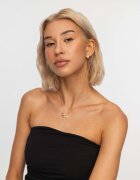 ania kruk Позлатени сребърни обици VINTAGE SJDKS0040Z