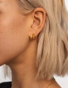 ania kruk Позлатени сребърни обици VINTAGE SJDKS0070Z