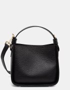 Answear.LAB чанта crossbody дамска от кожа черна