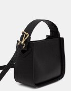 Answear.LAB чанта crossbody дамска от кожа черна