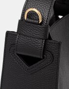 Answear.LAB чанта crossbody дамска от кожа черна