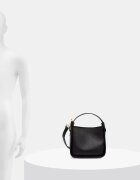 Answear.LAB чанта crossbody дамска от кожа черна