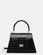Answear.LAB чанта crossbody дамска от кожа черна