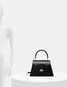Answear.LAB чанта crossbody дамска от кожа черна
