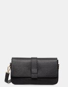 Answear.LAB чанта crossbody дамска от кожа черна