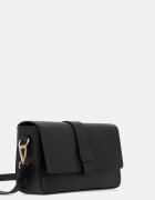 Answear.LAB чанта crossbody дамска от кожа черна