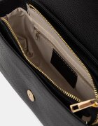 Answear.LAB чанта crossbody дамска от кожа черна
