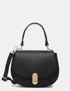 Answear.LAB чанта crossbody дамска от кожа черна