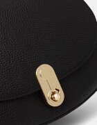 Answear.LAB чанта crossbody дамска от кожа черна