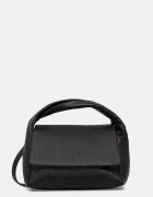 Answear.LAB чанта crossbody дамска от кожа черна