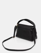 Answear.LAB чанта crossbody дамска от кожа черна