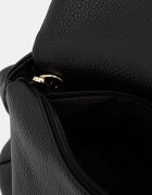 Answear.LAB чанта crossbody дамска от кожа черна