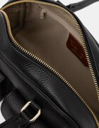 Answear.LAB чанта crossbody дамска от кожа черна