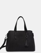 Answear.LAB чанта crossbody дамска от кожа черна