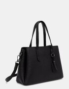 Answear.LAB чанта crossbody дамска от кожа черна