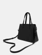 Answear.LAB чанта crossbody дамска от кожа черна