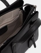 Answear.LAB чанта crossbody дамска от кожа черна