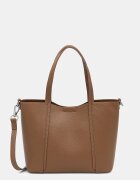 Answear.LAB чанта crossbody дамска от кожа кафява