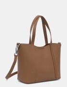 Answear.LAB чанта crossbody дамска от кожа кафява