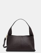 Answear.LAB чанта crossbody дамска от кожа кафява