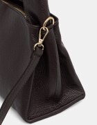 Answear.LAB чанта crossbody дамска от кожа кафява