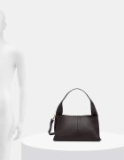Answear.LAB чанта crossbody дамска от кожа кафява