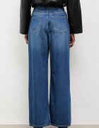Answear.LAB дънки wide leg дамски тъмносини