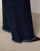 Answear.LAB дънки wide leg дамски тъмносини
