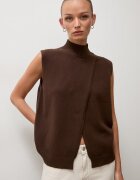 Answear.LAB елек дамски с вискоза кафяв