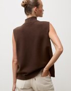 Answear.LAB елек дамски с вискоза кафяв