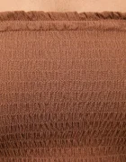 Answear.LAB къс топ дамски с вискоза кафяв