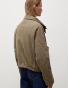 Answear.LAB късо яке дамско от памук зелено