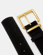 Answear.LAB колан дамски от велур черен