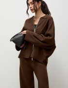 Answear.LAB комплект дамски с вискоза кафяв