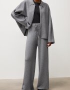 Answear.LAB комплект дамски с вискоза сив