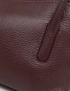 Answear.LAB Кожена чанта в бордо
