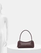 Answear.LAB Кожена чанта в бордо
