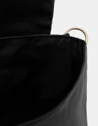 Answear.LAB Кожена чанта в черно