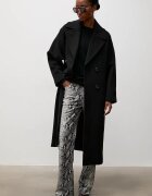 Answear.LAB палто дамско с вълна черно