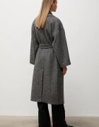 Answear.LAB палто дамско с вълна сиво