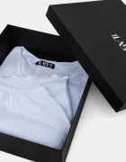 Answear.LAB Памучна пижама Answear Lab в синьо от памук